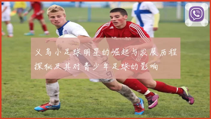 义乌小足球明星的崛起与发展历程探秘及其对青少年足球的影响