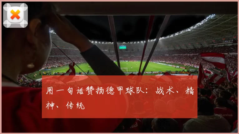 用一句话赞扬德甲球队：战术、精神、传统