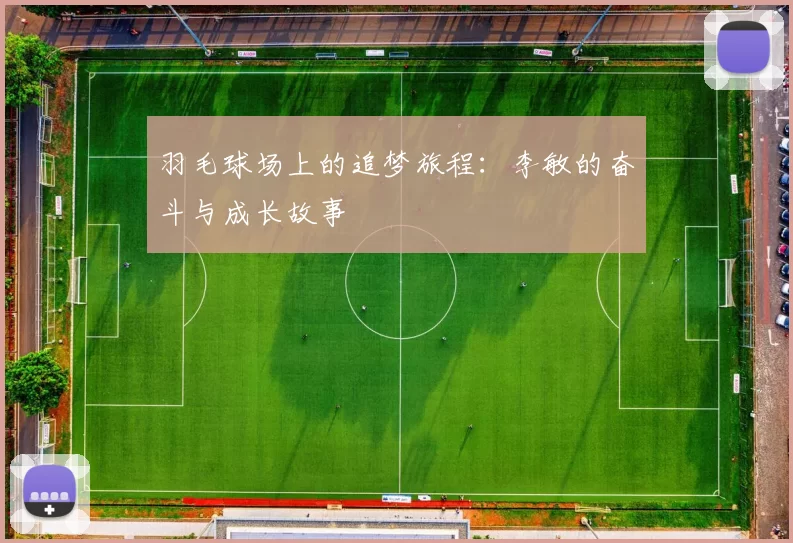 羽毛球场上的追梦旅程：李敏的奋斗与成长故事